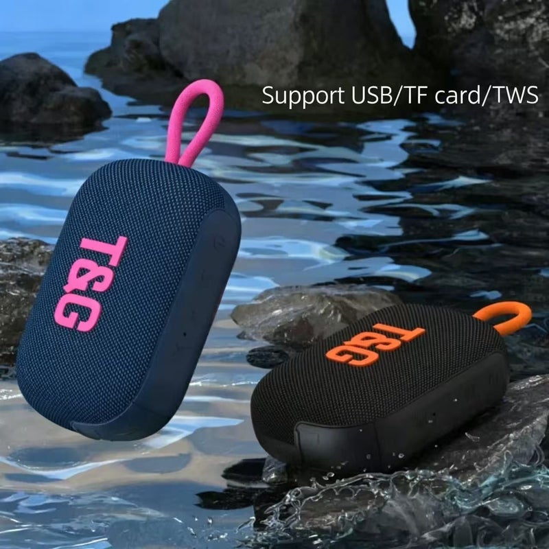 TG T&G TG472 Bluetooth Speaker - Portable Mini Subwoofer, Card Slot, High-End Audio  Gift - Image 4