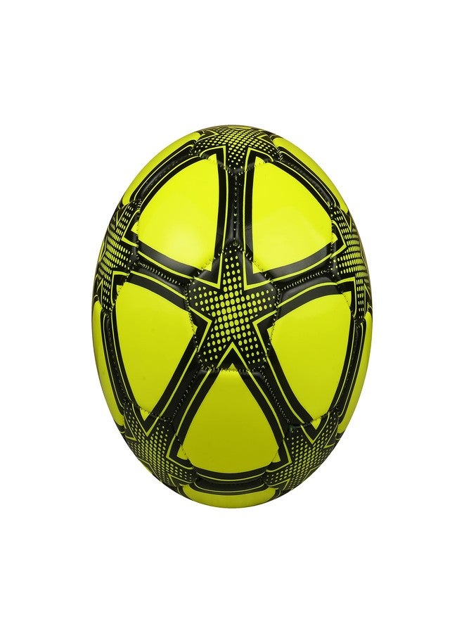 BELCO Florocent PVC Football Size 3, Soccer Ball for Match & Training (Floro Yellow) - Image 3