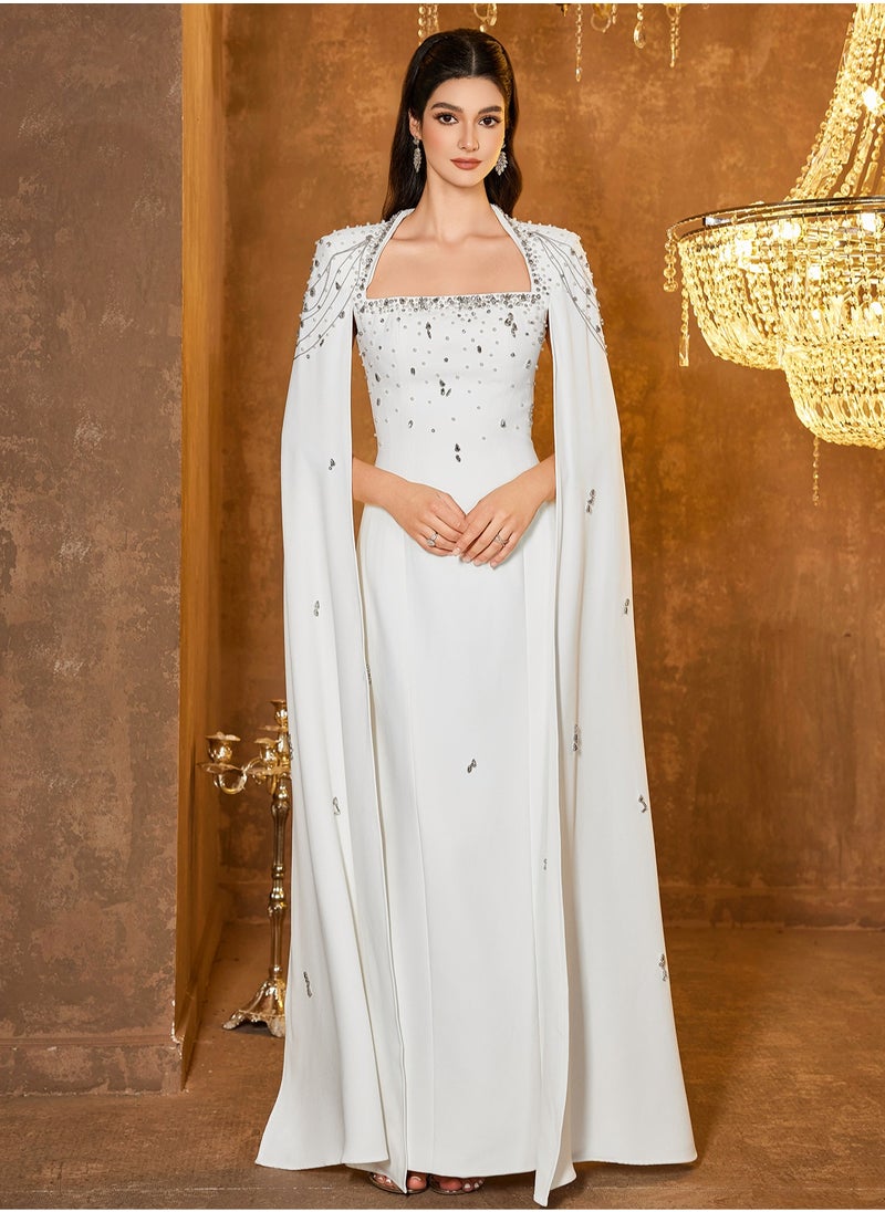 Madam Uniq Embellished Column Dress  - Image 4