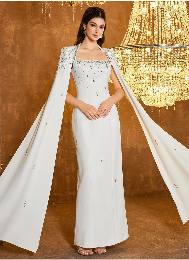 Madam Uniq Embellished Column Dress  - Image 5