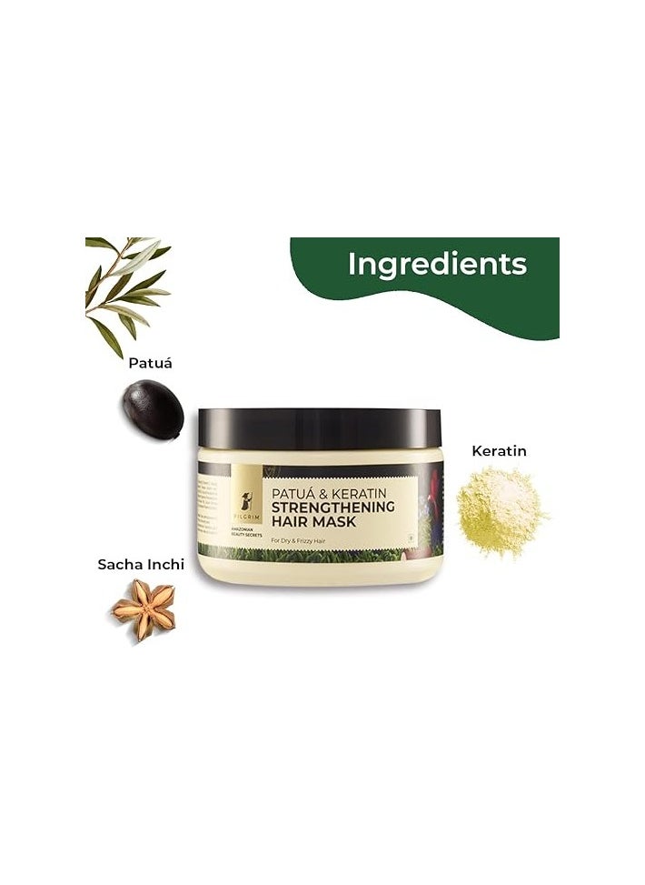 PILGRIM Keratin Strengthening Hair Mask 200Gm  - Image 3