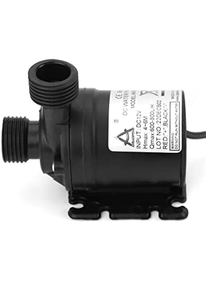 Arabest DC 12 V Water Pump 800 L/H 5 m, Brushless Submersible Water Pump for Fountain Pool Solar Circulation System Water Circulation System - Image 4