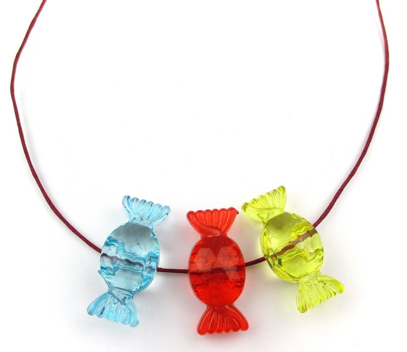 ALL in ONE Mixed Color Acrylic Rhinestone Crystal Candy Shape Beads - Image 5