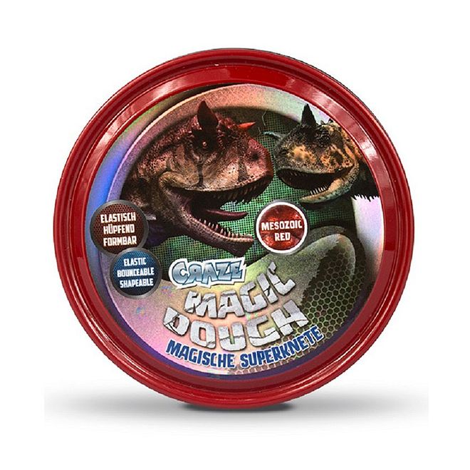 Craze Magic Dough Dinosaur Mesozoic Red - 80 Grams - Image 3