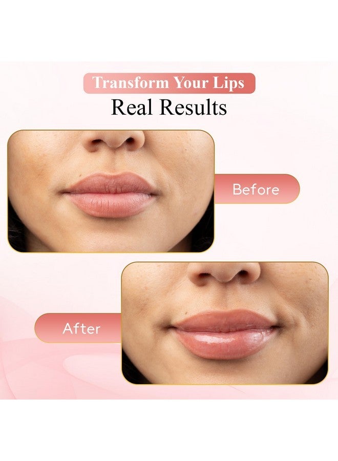 Finally NEW 100% Natural Clear Lip Oil Treatment- Organic Deeply Nourishing Dry Lips Treatment Antioxidant Blend, Long-Lasting Hydration, Cold-Pressed Oils, Pregnance Safe, No Fillers 4 Oil Blend - Image 5