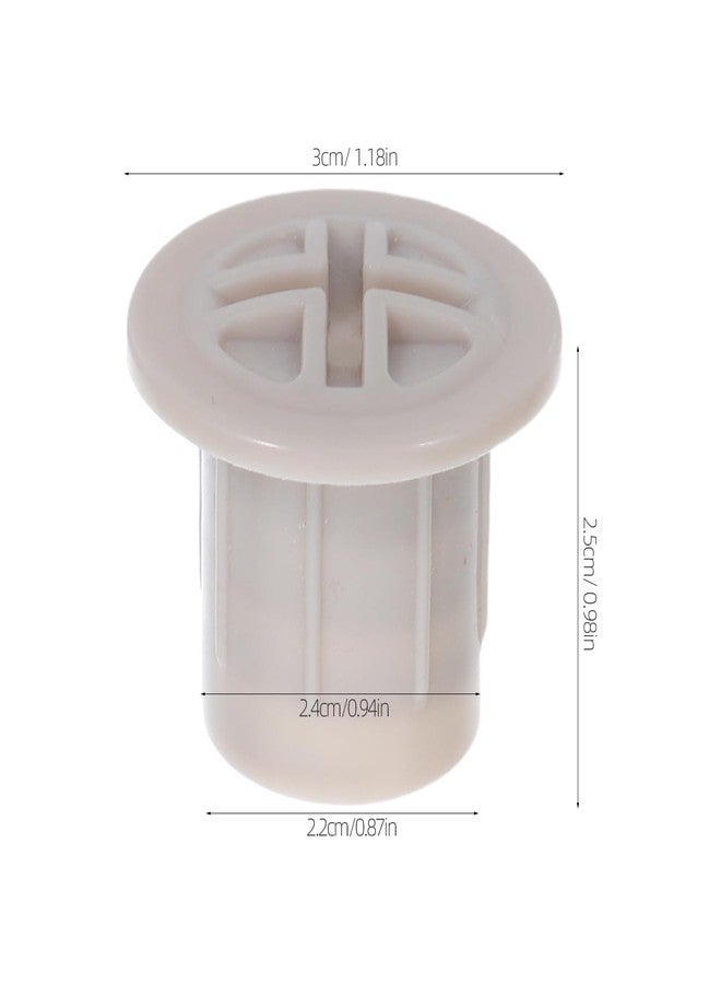 Sosoport Kids Slide Screw Caps 4-Pack Plastic Fixing Screw Covers Replacement Parts for Children Accessories Grey Weather Resistant 1.29X1.29X0.98 Inch - Image 5