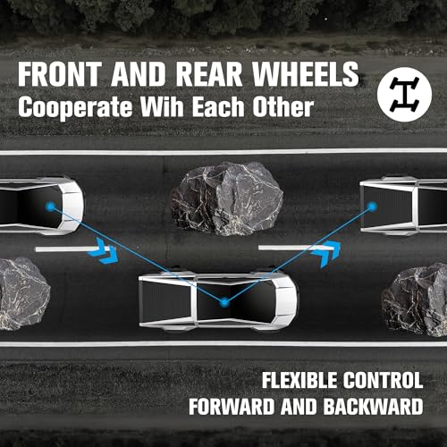 DOUBLE E 116 RC Car New Energy Remote Control Monster Truck 4WD RC Vehicle with Lights Sound Christmas Birthday Gift for 6 7 8 Year Old Boys Girls - Image 5