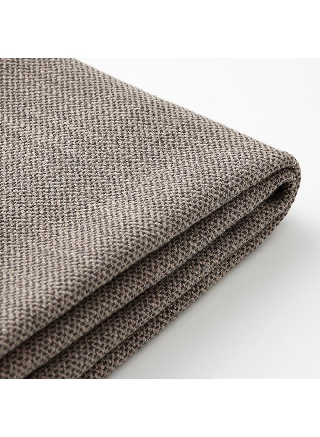 Zaboon Chair Cover, Medium Long, Nolhaga Grey/Beige - Image 2