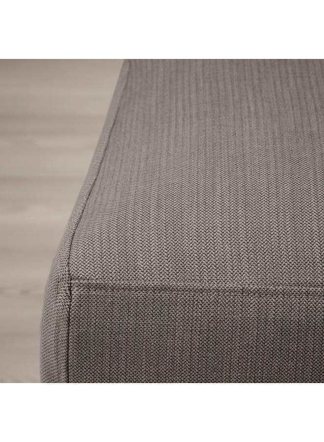 Zaboon Chair Cover, Medium Long, Nolhaga Grey/Beige - Image 4