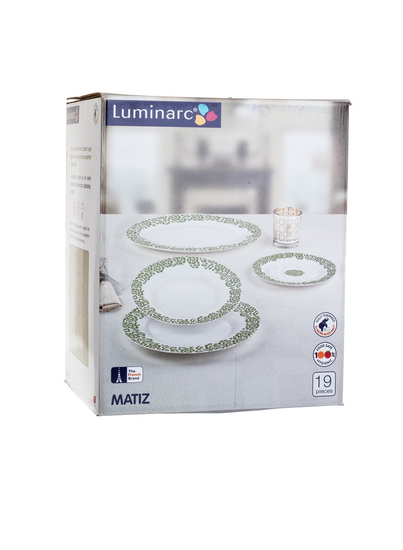 لومينارك طقم عشاء من لومينارك من الأركوبال 19 قطعة - Image 4