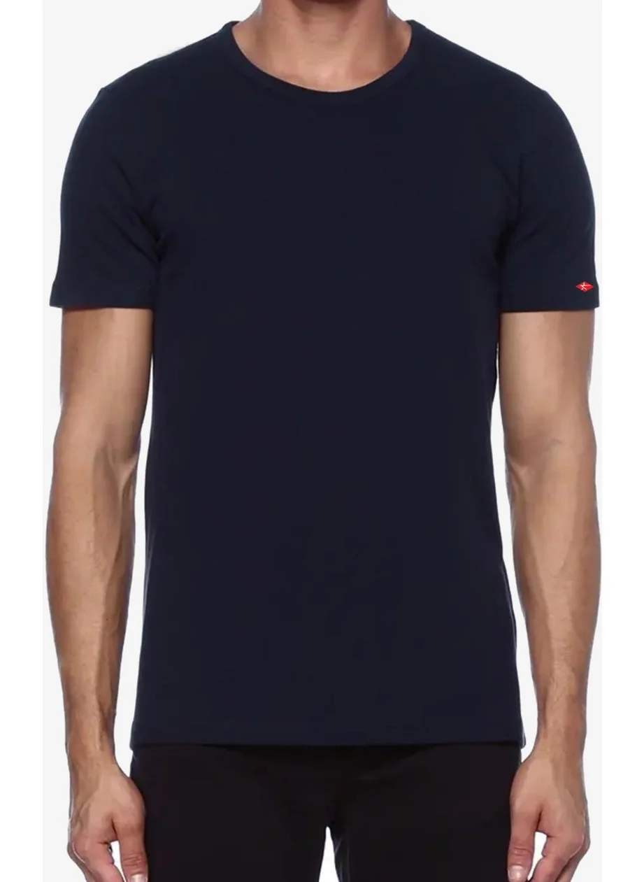 Ayyıldız Crescent 59520 Men's Navy Blue T-Shirt