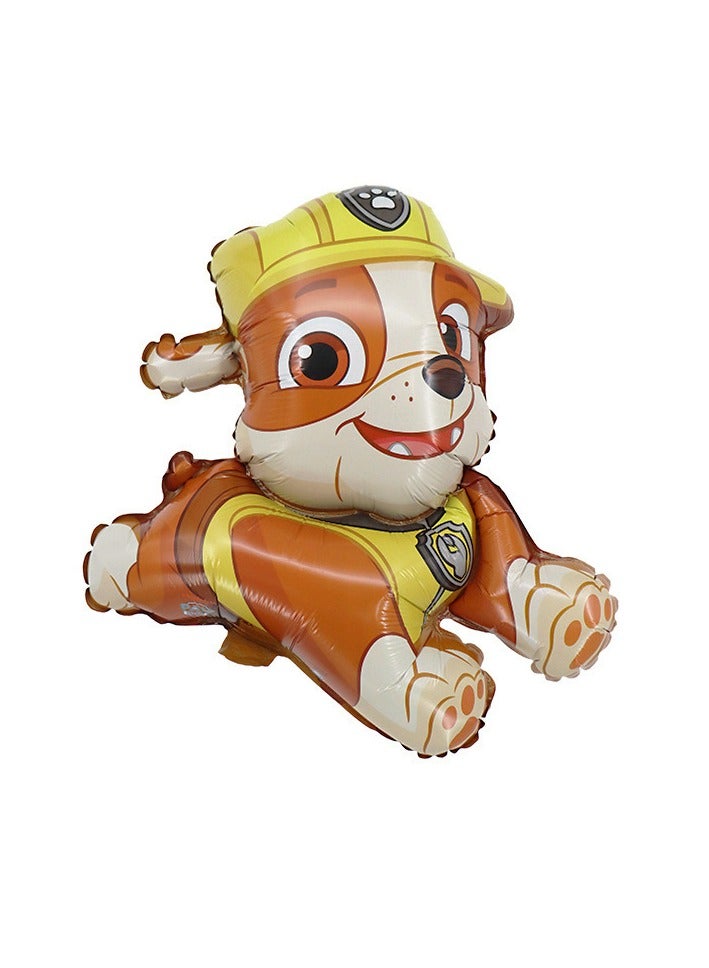 بارتي 5 قطعة مجموعة من PAW Squad Dog Patrol رقائق الألومنيوم رقائق الألومنيوم رقائق الألومنيوم بالون طفل عيد ميلاد حفلة الديكور مهرجان لوازم الديكور - Image 2