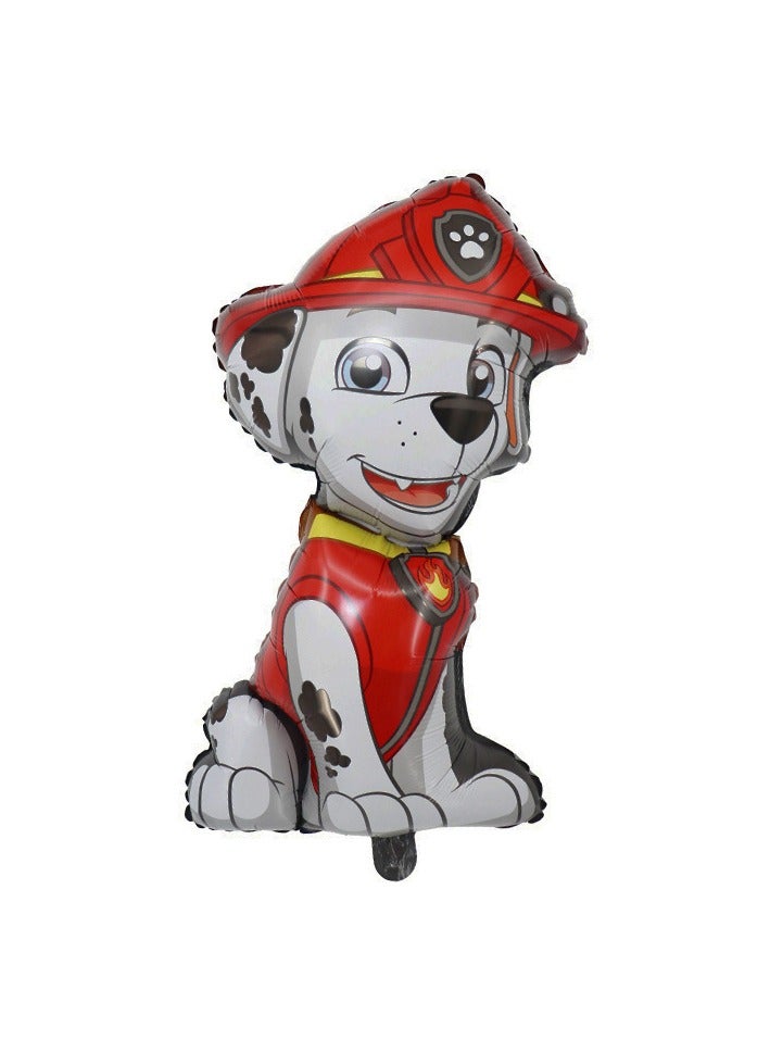 بارتي 5 قطعة مجموعة من PAW Squad Dog Patrol رقائق الألومنيوم رقائق الألومنيوم رقائق الألومنيوم بالون طفل عيد ميلاد حفلة الديكور مهرجان لوازم الديكور - Image 3
