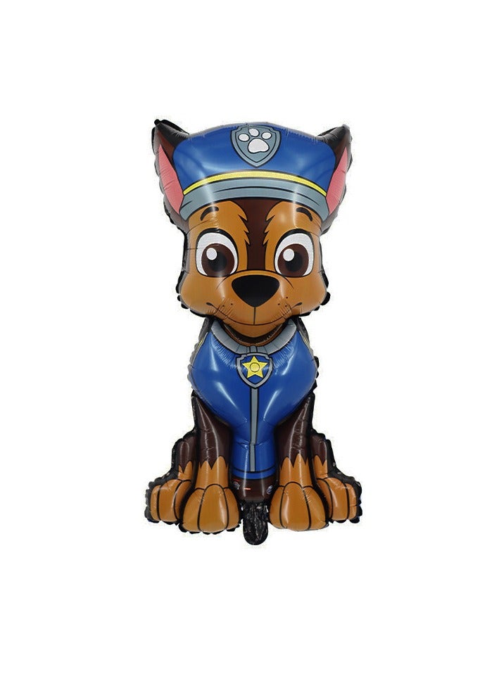 بارتي 5 قطعة مجموعة من PAW Squad Dog Patrol رقائق الألومنيوم رقائق الألومنيوم رقائق الألومنيوم بالون طفل عيد ميلاد حفلة الديكور مهرجان لوازم الديكور - Image 4