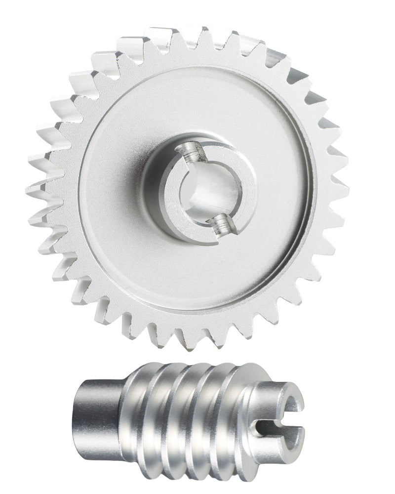 HIMARKLIF Upgrade Aluminum Alloy Drive and Worm Gear Kit Compatible with LiftMaster Craftsman Chamberlain Master Mechanic Garage Master Door Opener Access System Replace# 41A2817 41C4220 41C4220A - Image 1
