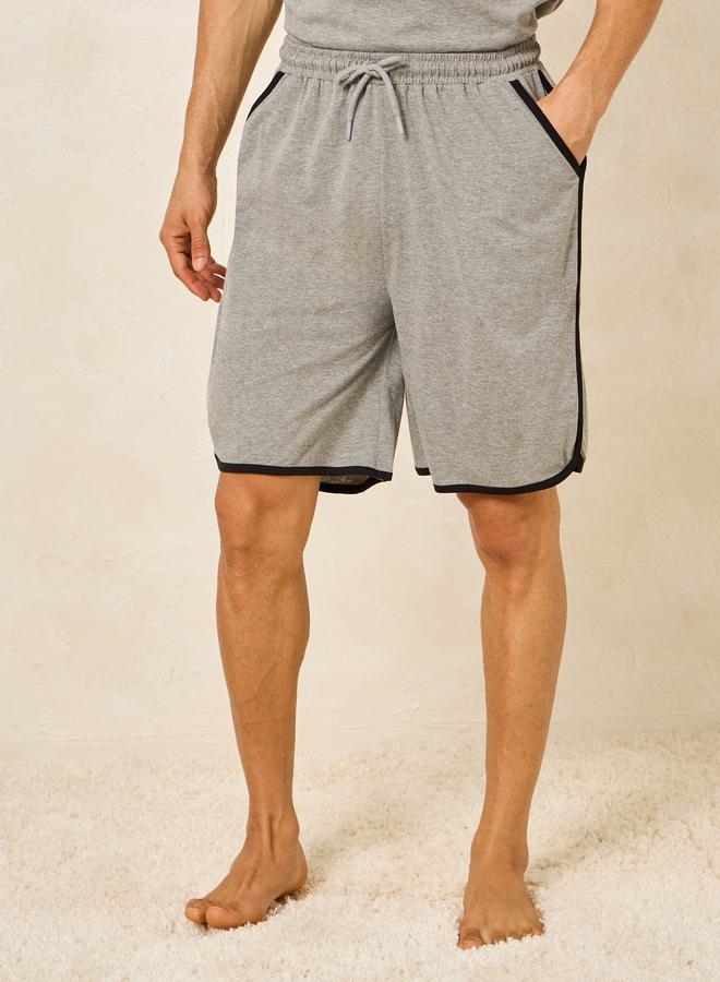 ستايلي طقم تي شيرت وشورت بطبعة صدر ستايلي - Image 4