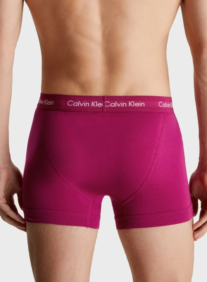 CALVIN KLEIN 5 Pack Logo Band Trunks
