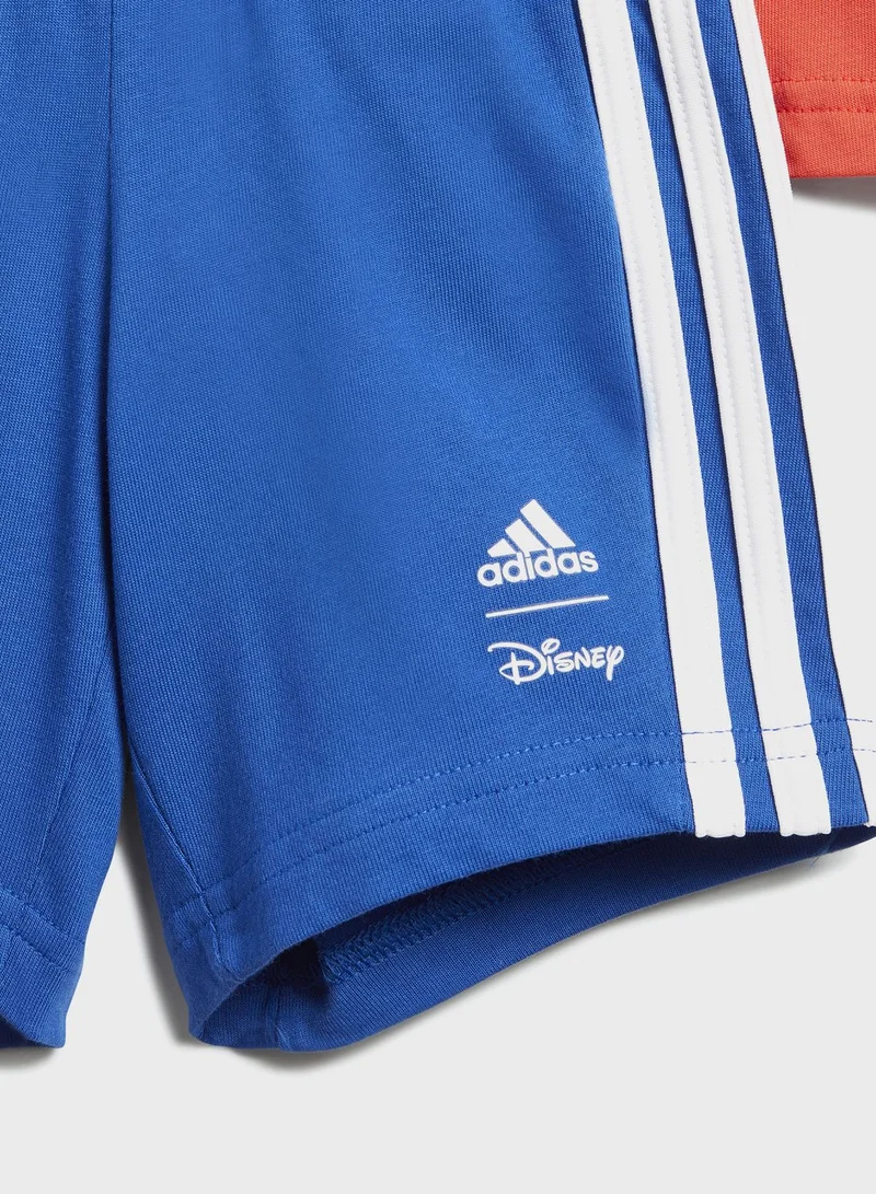adidas طقم تيشيرت وشورت ديزني ميكي ماوس