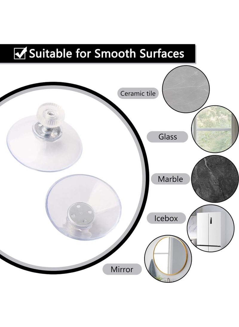 10 Pcs of Wall Hooks,Wall Screw Hanging,Nails,Nail Suction Cup Hooks,Super Sticky Suction Cup Holders,Can be Moved at Will  - Image 3