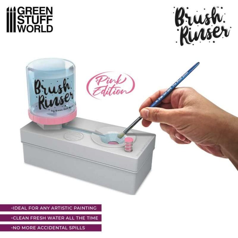 Green Stuff World Brush Rinser 11792 Pink Edition - Image 2