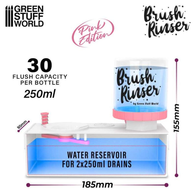 Green Stuff World Brush Rinser 11792 Pink Edition - Image 3
