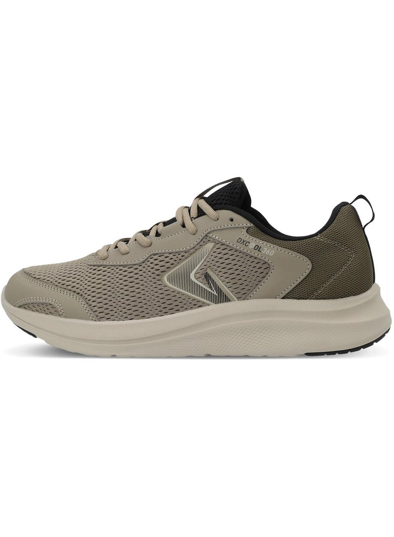 Demix Men's Running Sport Shoes – Khaki Lightweight Sneakers with Breathable Upper, Durable Outsole and Comfortable Cushioning - Image 2