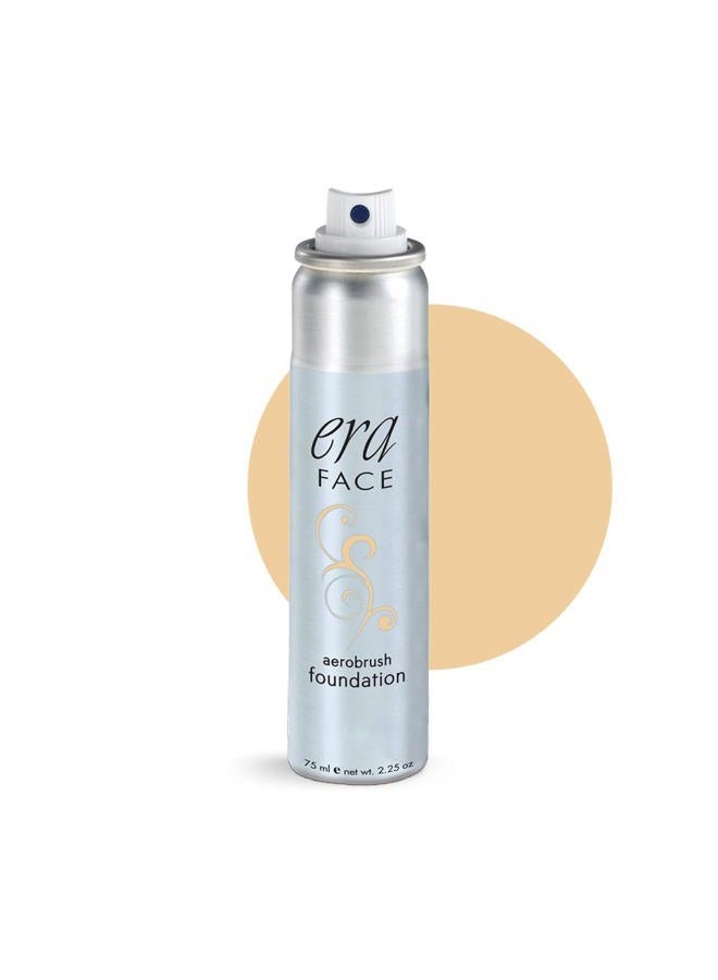 elf ERA Face spray makeup (Y5 Wheat, 2.25 oz) - airbrush foundation, everyday, buildable, professional spray on cosmetics by Era Beauty - Image 1