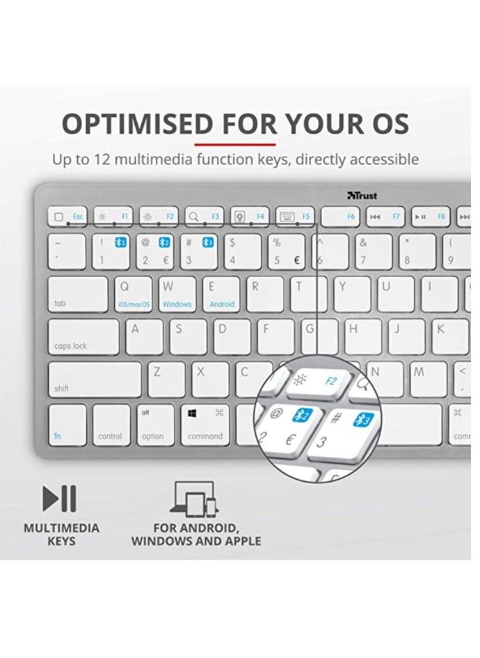 Trust - Trust NADO Wireless Bluetooth Keyboard - Image 1