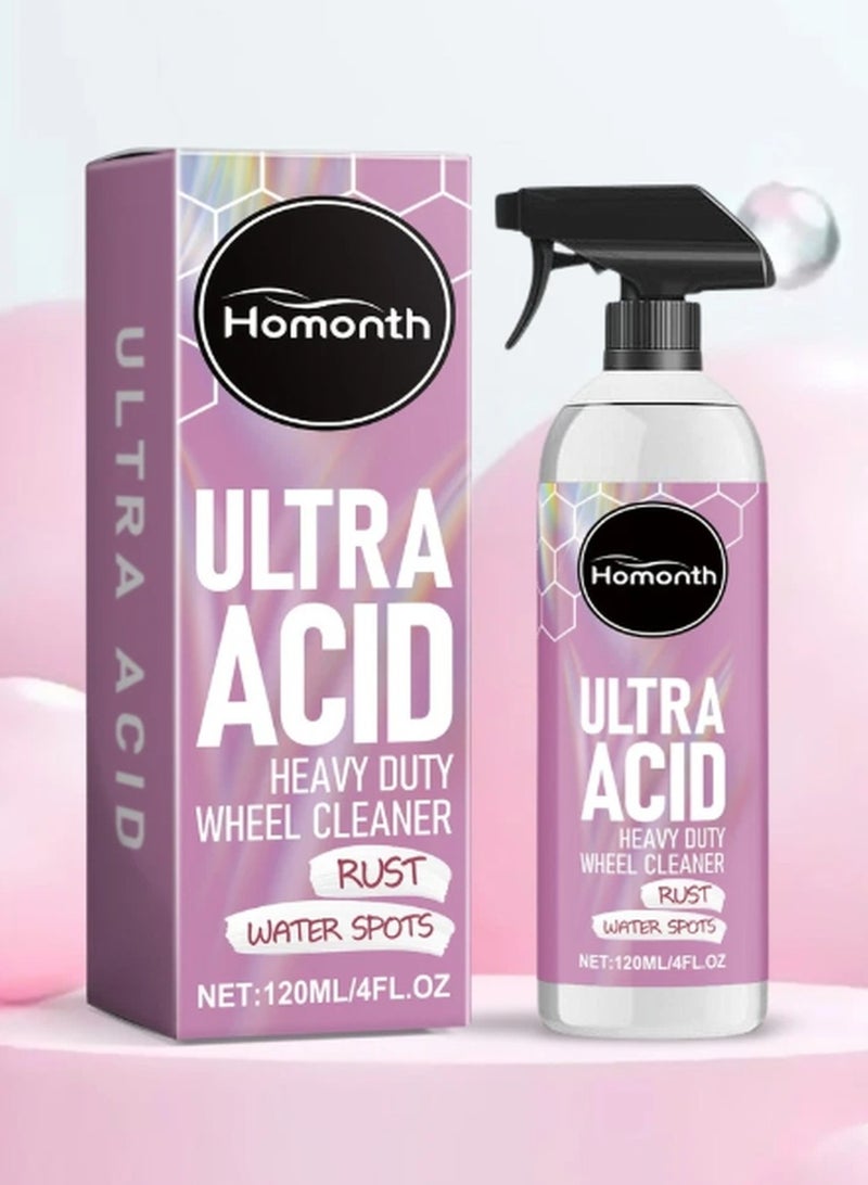 Homonth Heavy Duty Wheel Cleaner Decontamination Anti-Aging Dustproof Foam Clean | Glass Cleaner, Heavy-Duty Wheel Cleaner, Rust & Water Spots Remover for Cars  - Image 1