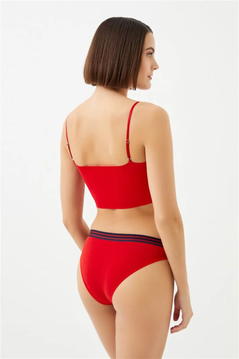 COTTONHILL Sports Basic Cotton Bikini Panties 5 Pack