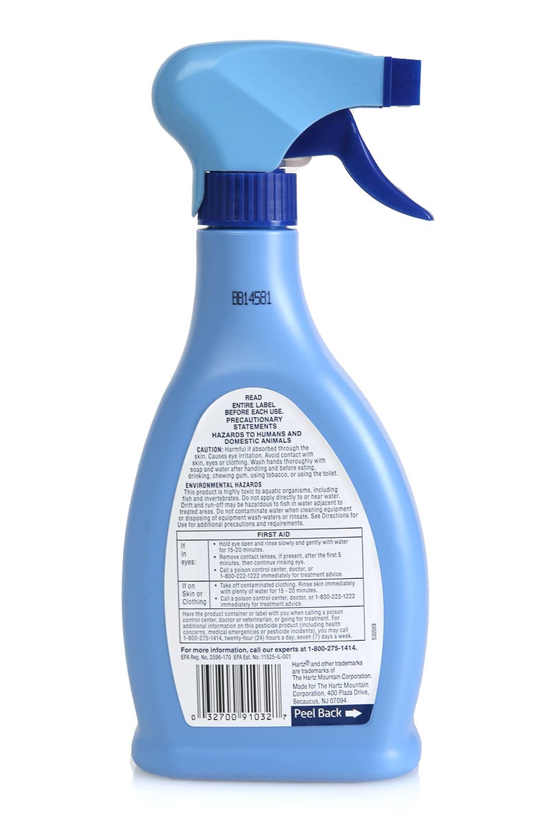 Hartz UltraGuard Plus Flea & Tick Home Spray, Kills Fleas and Ticks, Clean Fresh Scent, 16 Ounce - Image 2