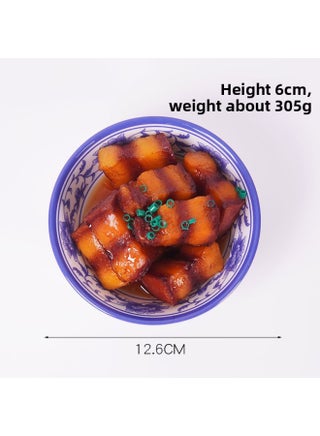 1:1 Simulation Dishes Small Bowl Dishes Model Fake Food Chinese Food Sugar Water Bowl Movie And TV Short Play Eating And Broadcasting Shooting Props-Color:24# Large Bowl · Braised Pork - pzsku/ZF0B25294693D45AD1BAEZ/45/1745567967/0f639853-d3e5-4505-a62b-25ab1f26310d