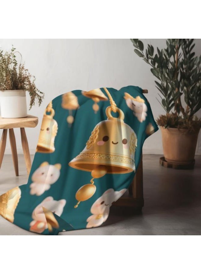 general Children's or student cartoon flannel thin blanket (warm and comfortable, suitable for sleep, games) 100cm*150cm - 1094 - Image 5