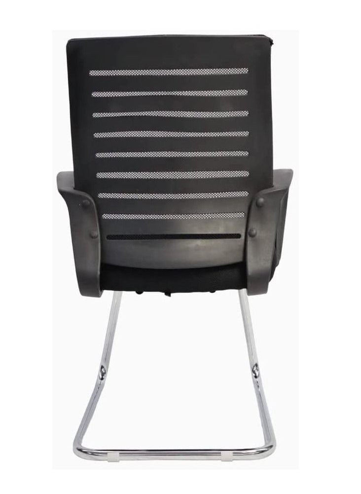 KARNAK Karnak Mesh Guest Chair For Visitors With Mesh Upholstery And Breathable Fabric, Comfortable Mesh Ergonomic Modern Furniture For Visitors Meeting Groups  - Image 4