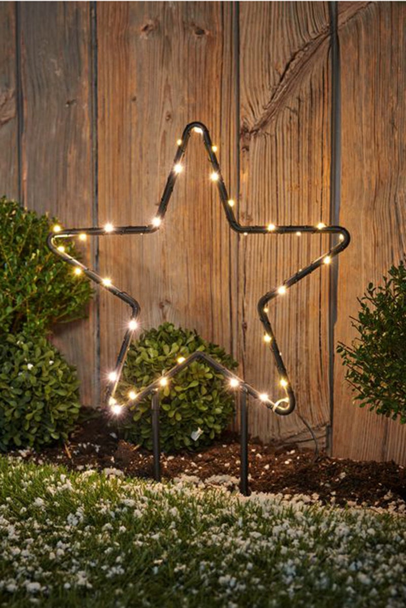 Tchibo 40 LED Outdoor Star, Black  - Image 1