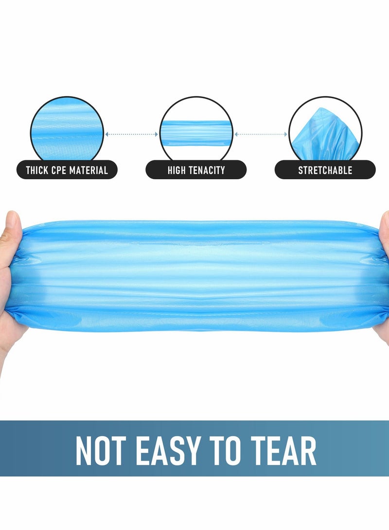 Excefore 100 Pairs Shoe Covers Disposable Non Slip, Premium Waterproof and Recyclable Shoe Booties Covers for Indoors, 15.7'' Hygienic Shoe - Image 2