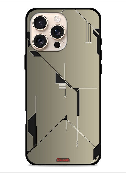 Apple iPhone 16 Pro Max Protective Case Cover Minimalism Abstract Digital Art
