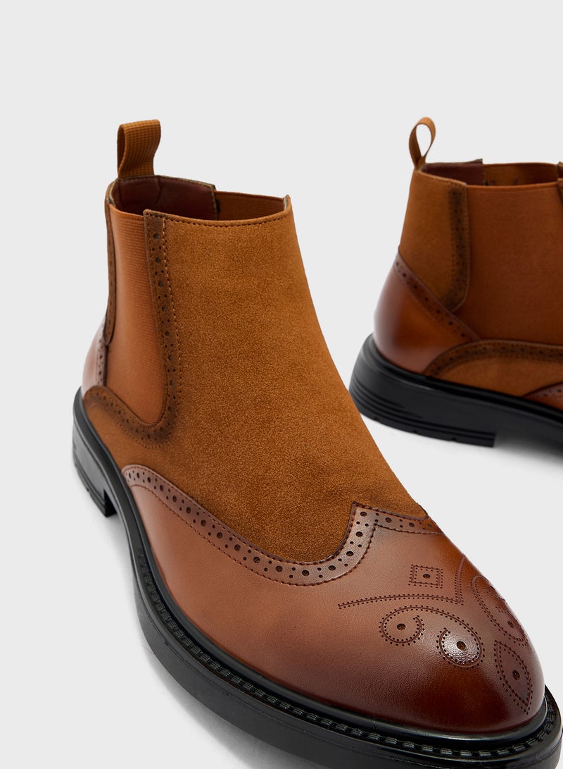 Robert Wood Smat Chelsea Boots  - Image 4