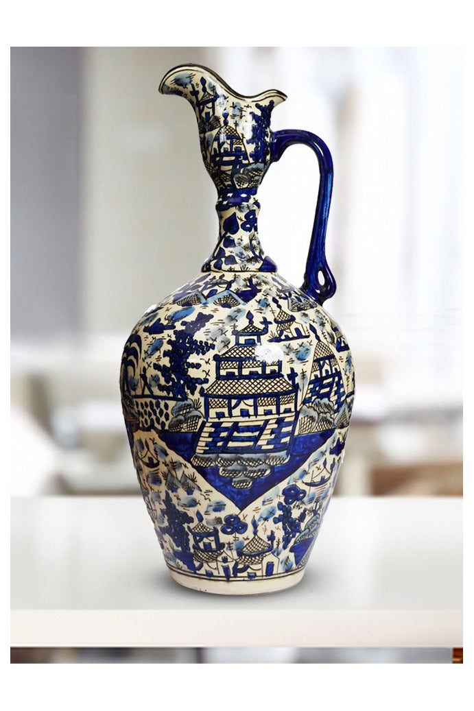 Dash And Twine Ceramic Decorative Pitcher  - Image 1