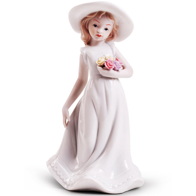 MTME Porcelain Figurine  Thinking of You  Memorabilia  Wedding Gifts  Statue Home dcor - Image 1