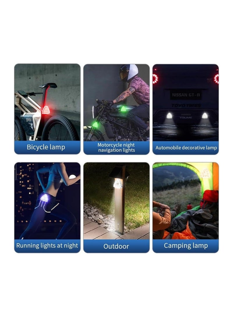 Loquat 2PCS Wireless LED Strobe Light with Remote, High Brightness 7 Colors USB Rechargeable Flashing Lights for Car, Trucks, Motorcycle, Bike, Vehicles, Drone, Riding Anti-Collision Night Signal (Upgraded) - Image 5