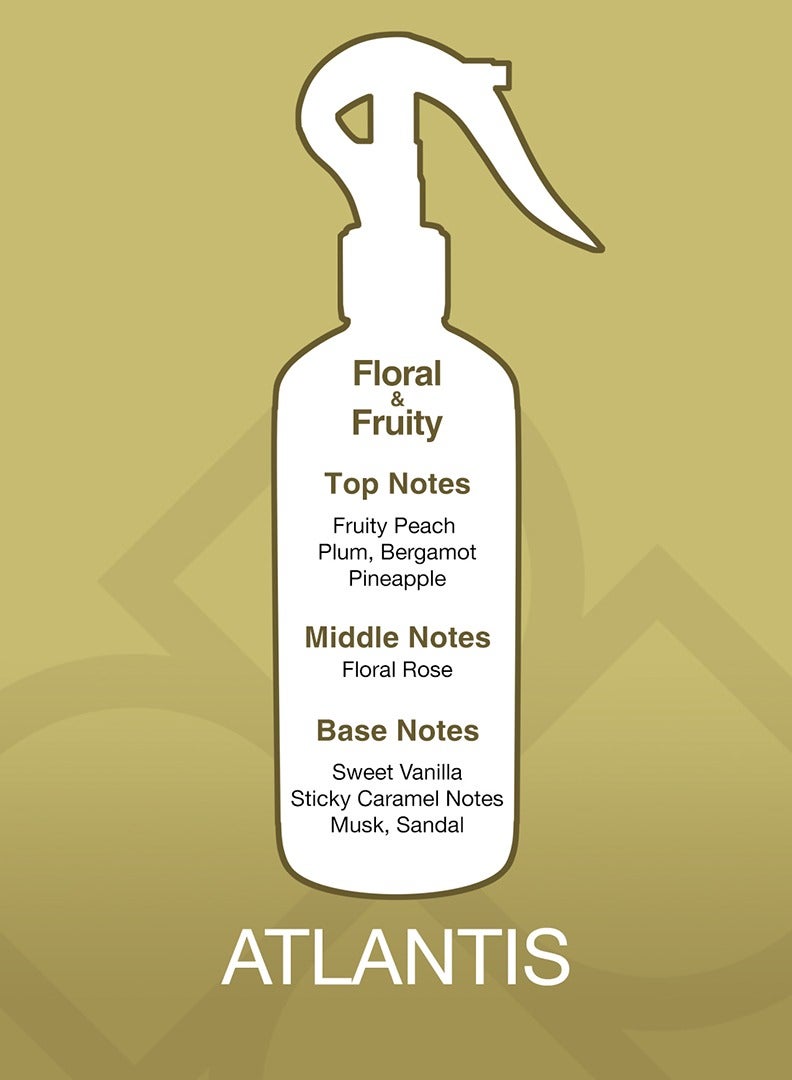 Essancy Aroma Mist Atlantis Premium Air Freshener Clear 300ml - Image 2