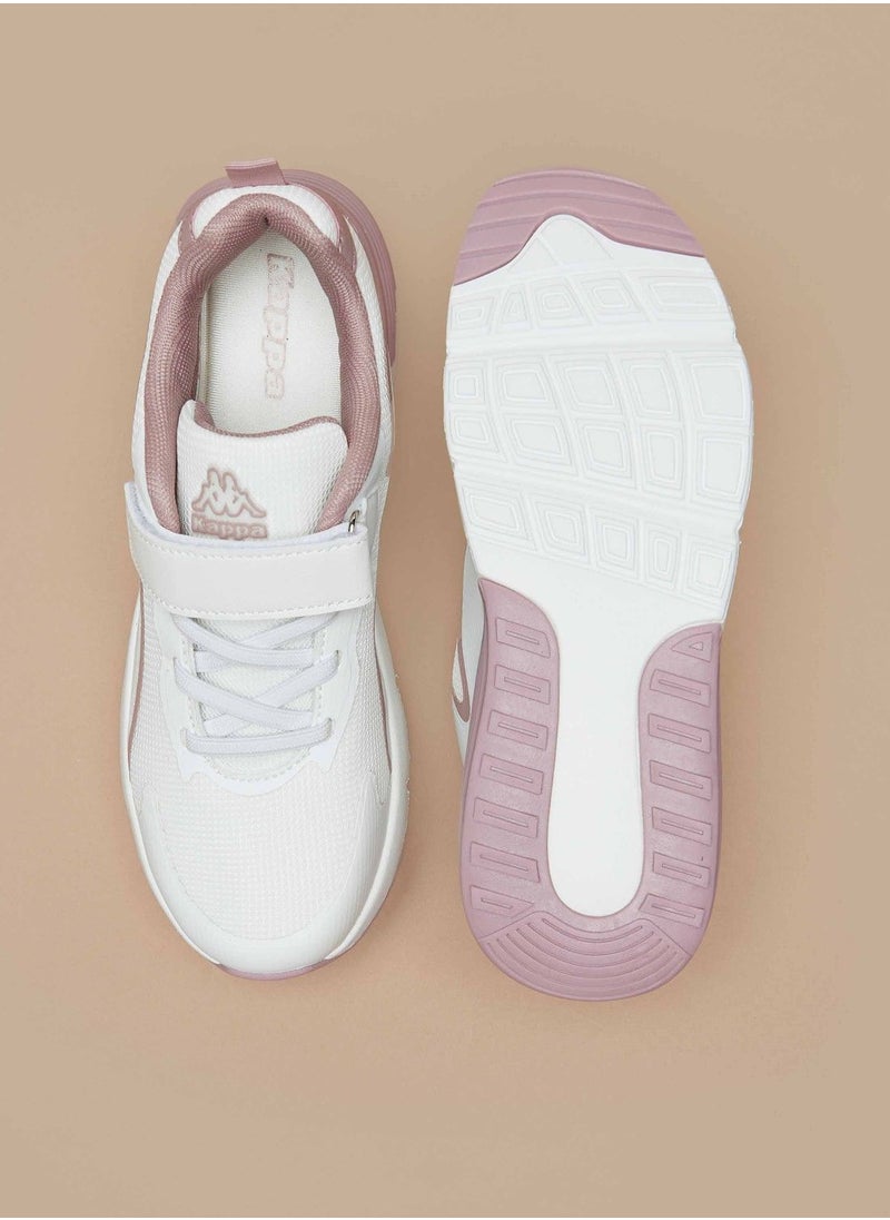 Kappa - Girls Panelled Sports Shoes with Hook and Loop Closure - Image 1