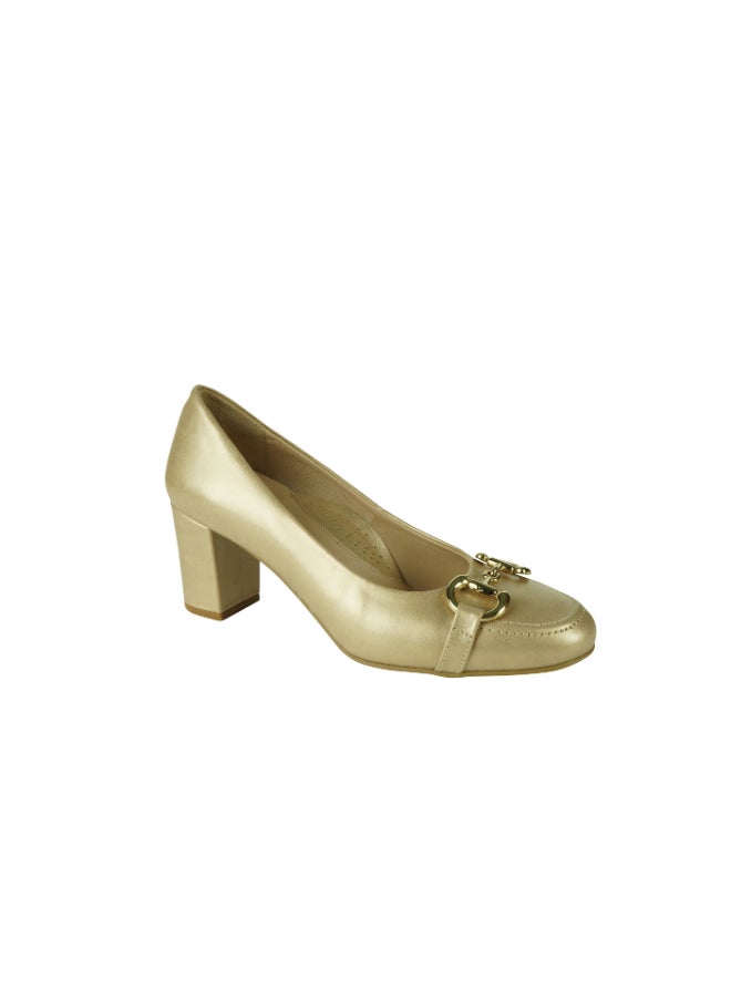DFC RELAX - DFC RELAX Ladies High Block H 61003 06 Gold - Image 1