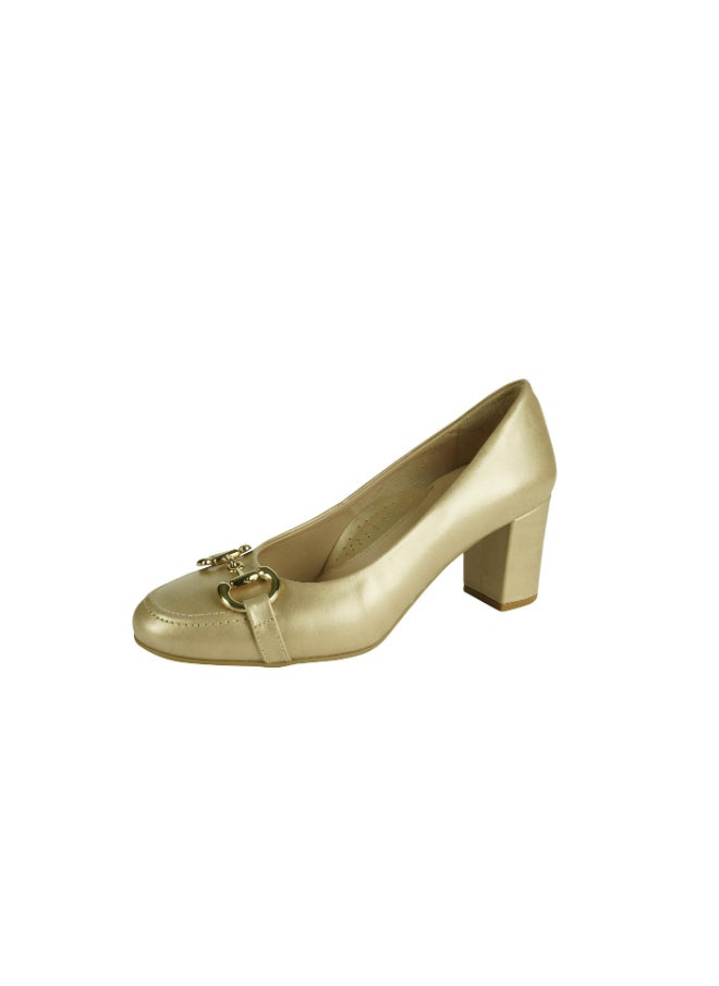 DFC RELAX - DFC RELAX Ladies High Block H 61003 06 Gold - Image 1