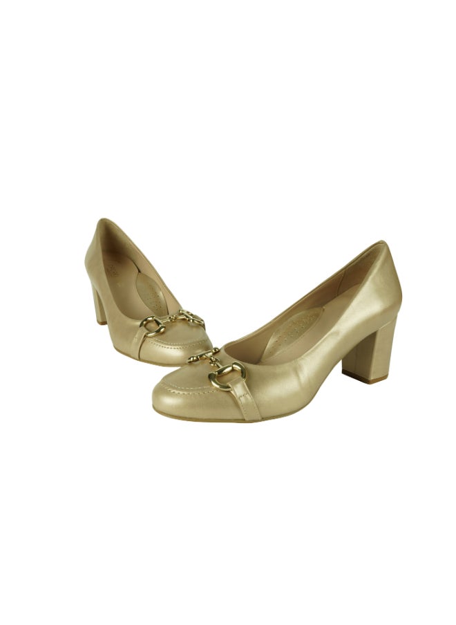 DFC RELAX - DFC RELAX Ladies High Block H 61003 06 Gold - Image 1