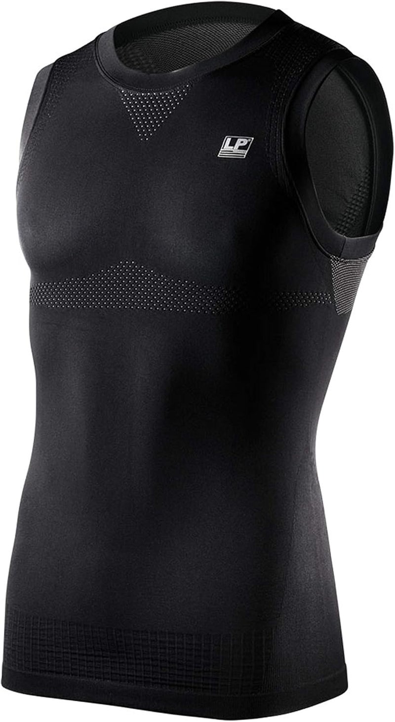 LP Support 234Z Waist Support Compression Top - Black - Image 1