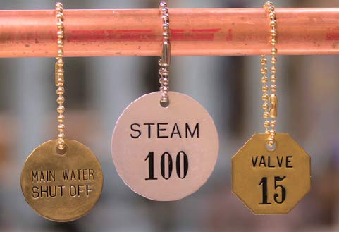 CH Hanson Metal Stamping Blanks – 1-1/2” Blank Tags with Holes, Name & Pet Tags, Label Equipment - Model 1098A, Durable 18-Gauge Aluminum (100 Count) - Image 3