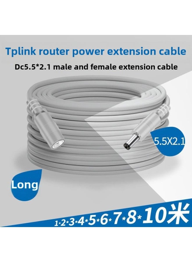 Tplink Router Power Cord Monitor Home Camera Dc Extension Cord 12v Male And Female 5521 Camera Head A-Color:Black●Dc5.5 Male And Female Extension Cable *measure The Round Hole Size Before Taking The Photo-0.3m  - Image 2