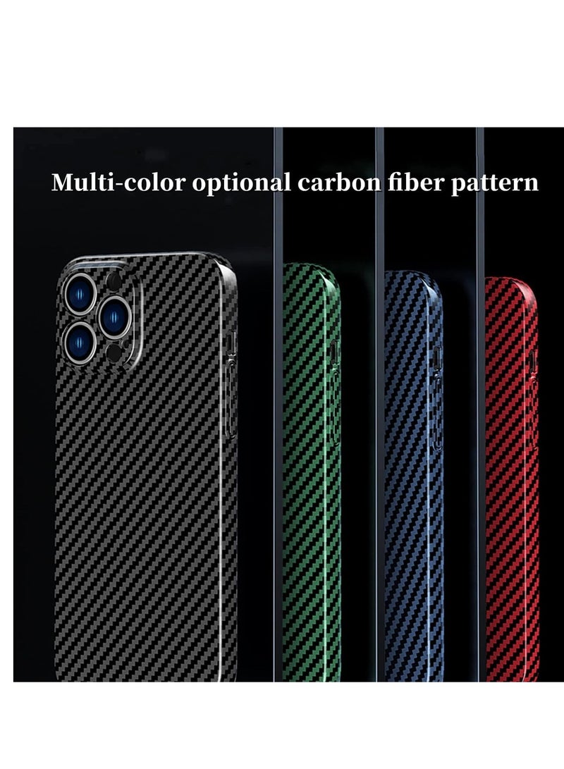 ELTRAZONE Personality Handsome Light Thin Carbon Fiber Pattern PC Phone case Compatible with iPhone 15 Pro Unique Comfortable Cool Shockproof Back Cover - Image 5